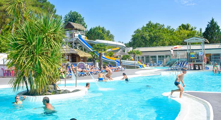 Meilleur camping avec parc aquatique dans les Landes